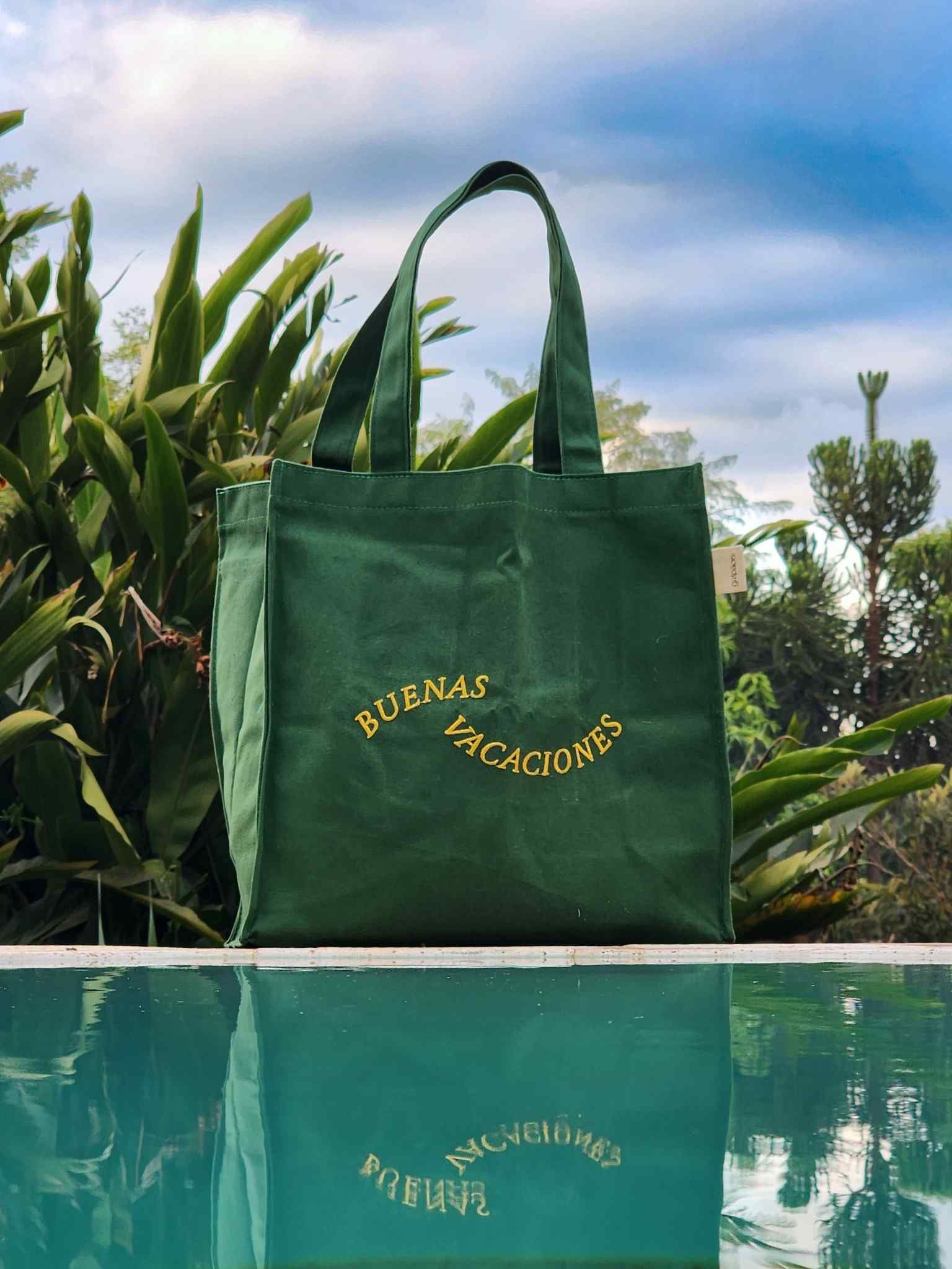 Bolsa lona de algod&atilde;o premium personalizada