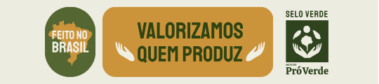 Produtos feitos no Brasil com Selo Verde
