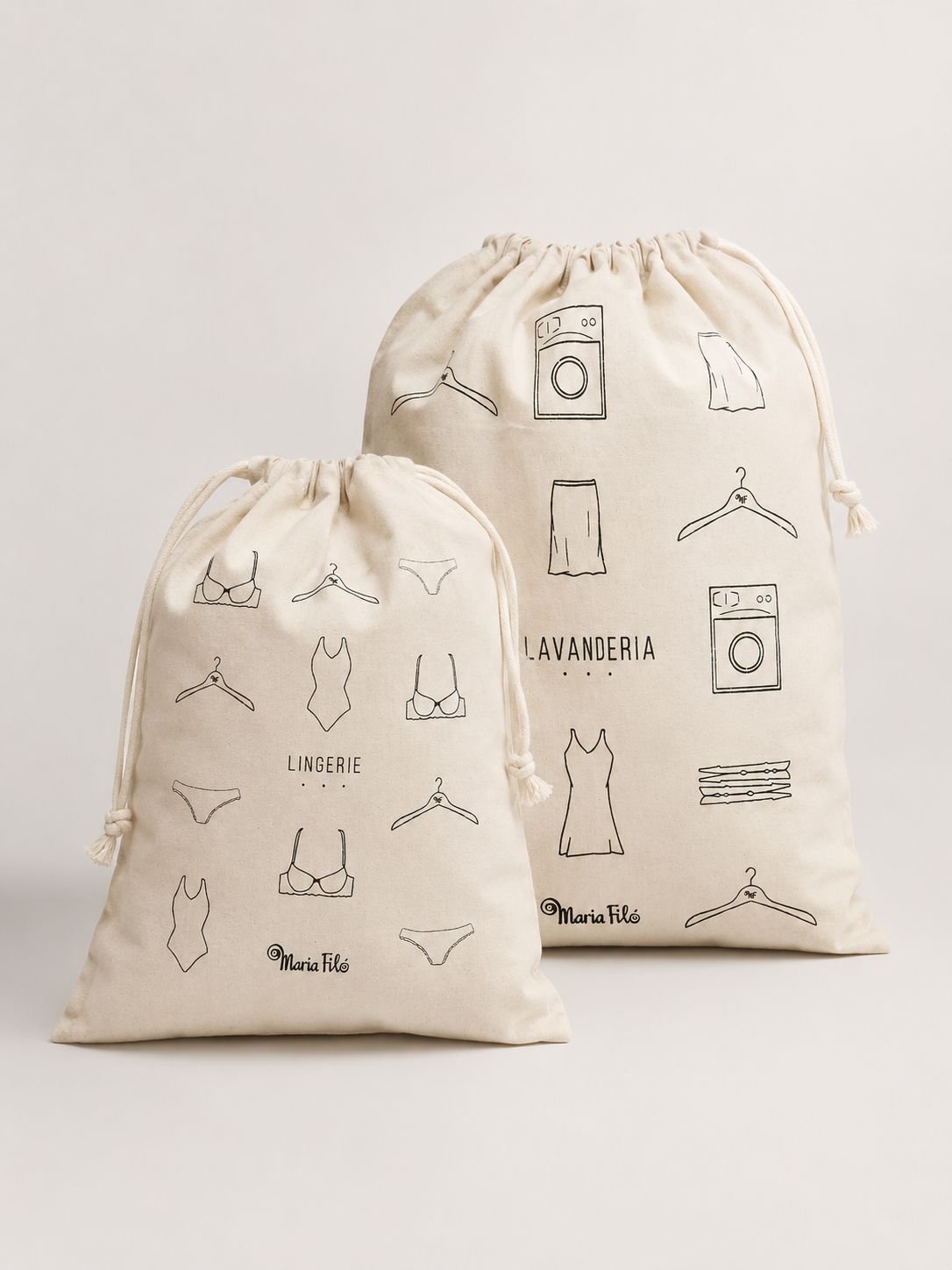 Saquinhos, dustbags e sacochilas
