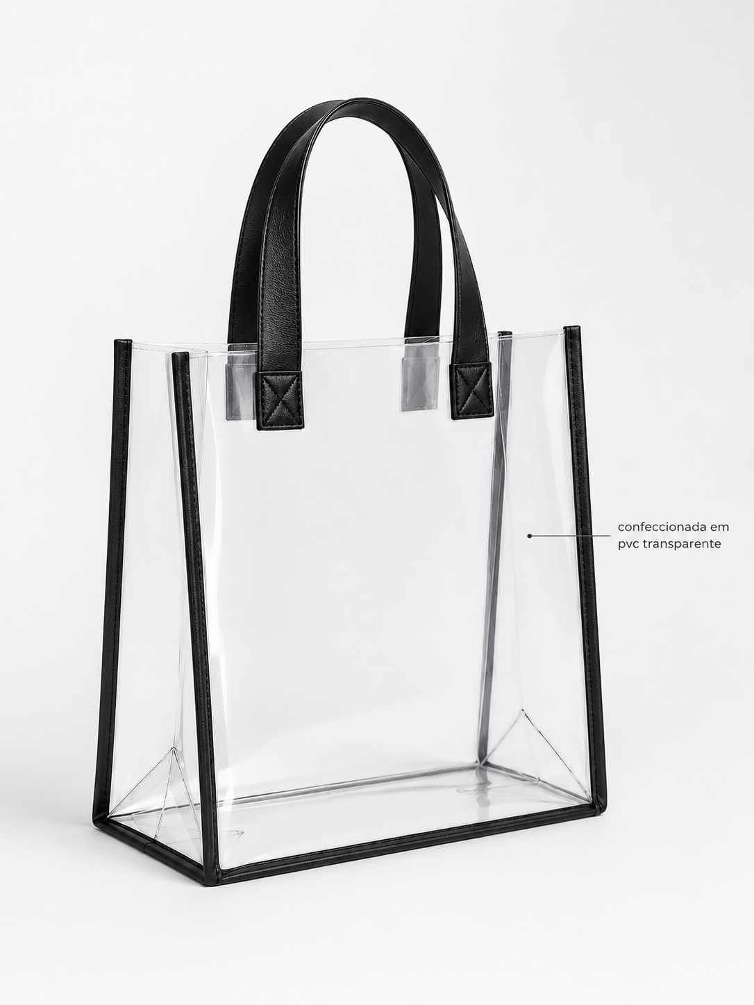 Produtos em PVC cristal transparente colorido