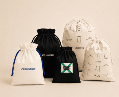 Dust bags e sacos personalizados