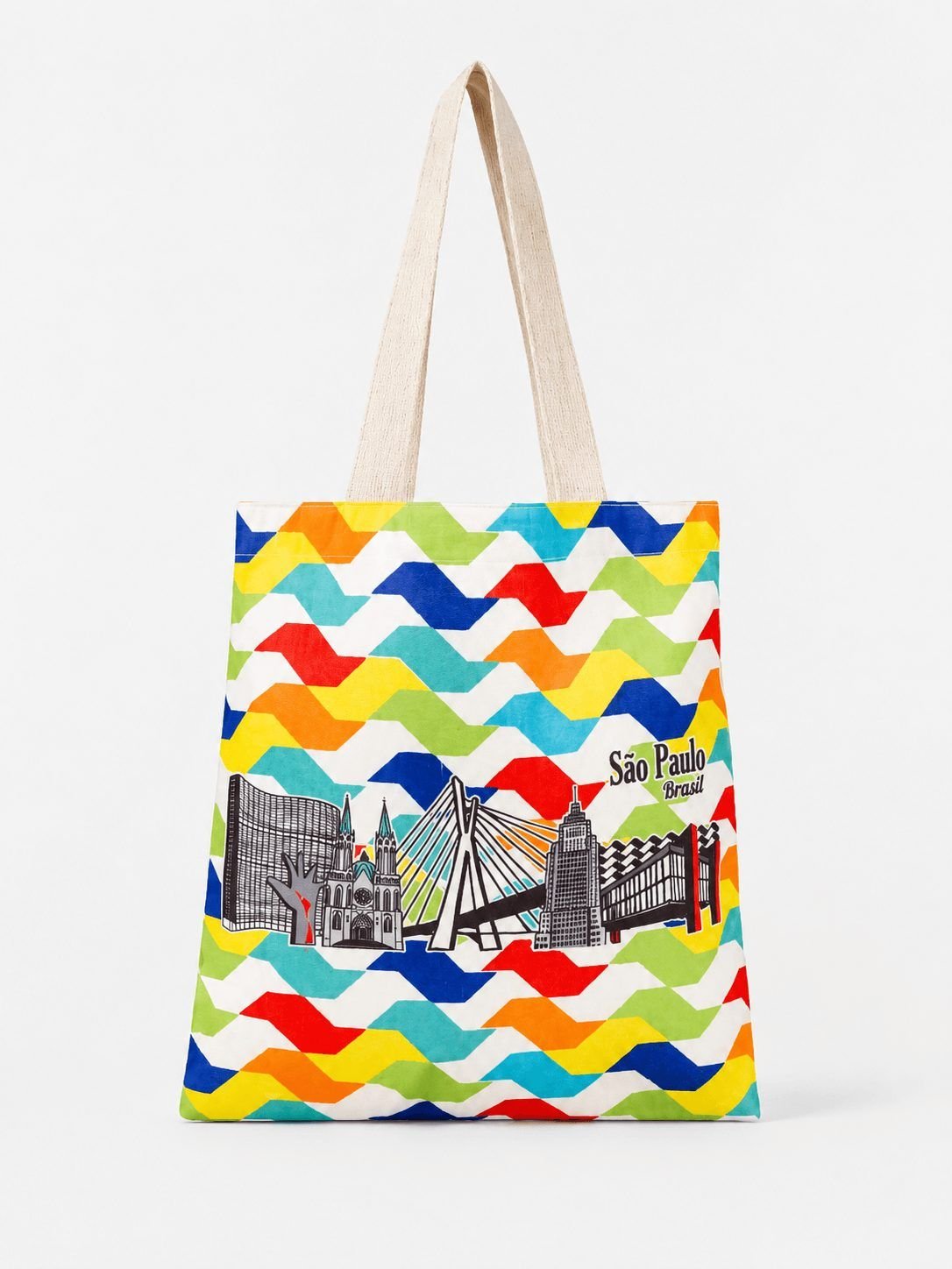 Ecobags de algod&atilde;o personalizadas (Modelo Marru&aacute;)