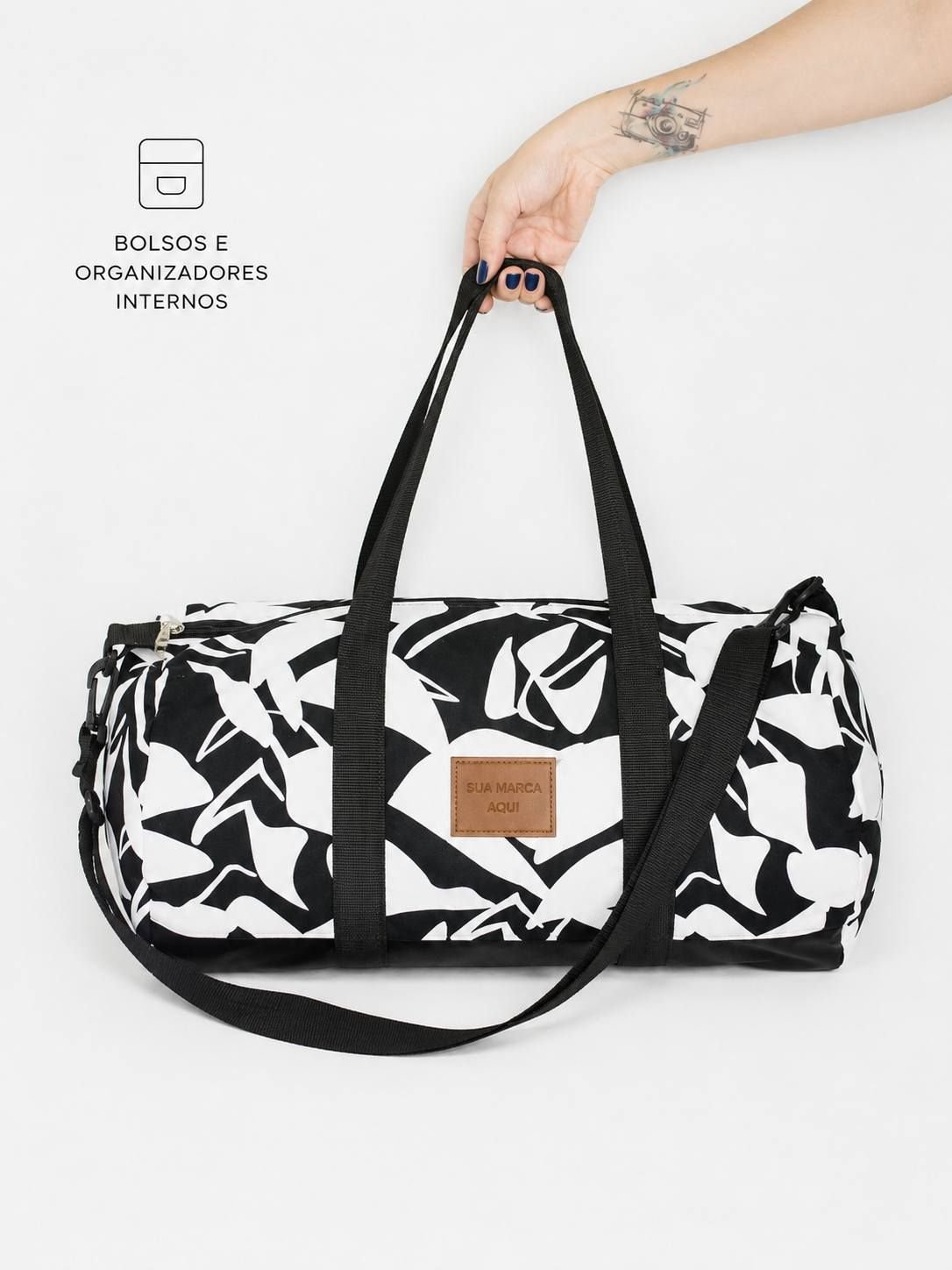 Bolsas de algod&atilde;o personalizadas (Modelo Arara)