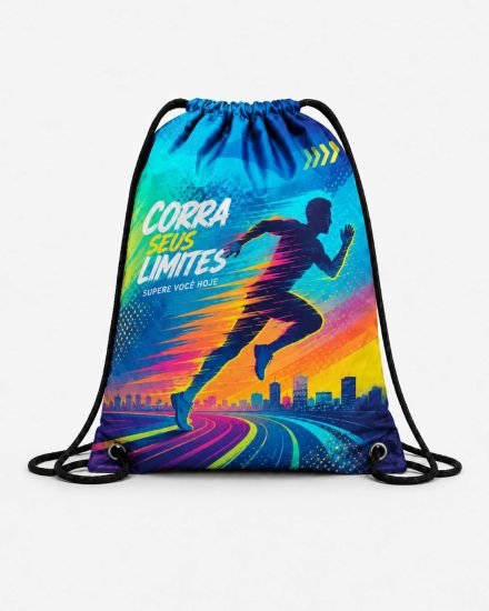 Saquinho de tecido personalizado com logo