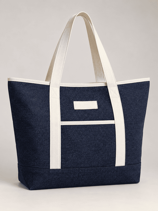 Sacola Ecobag em Jeans