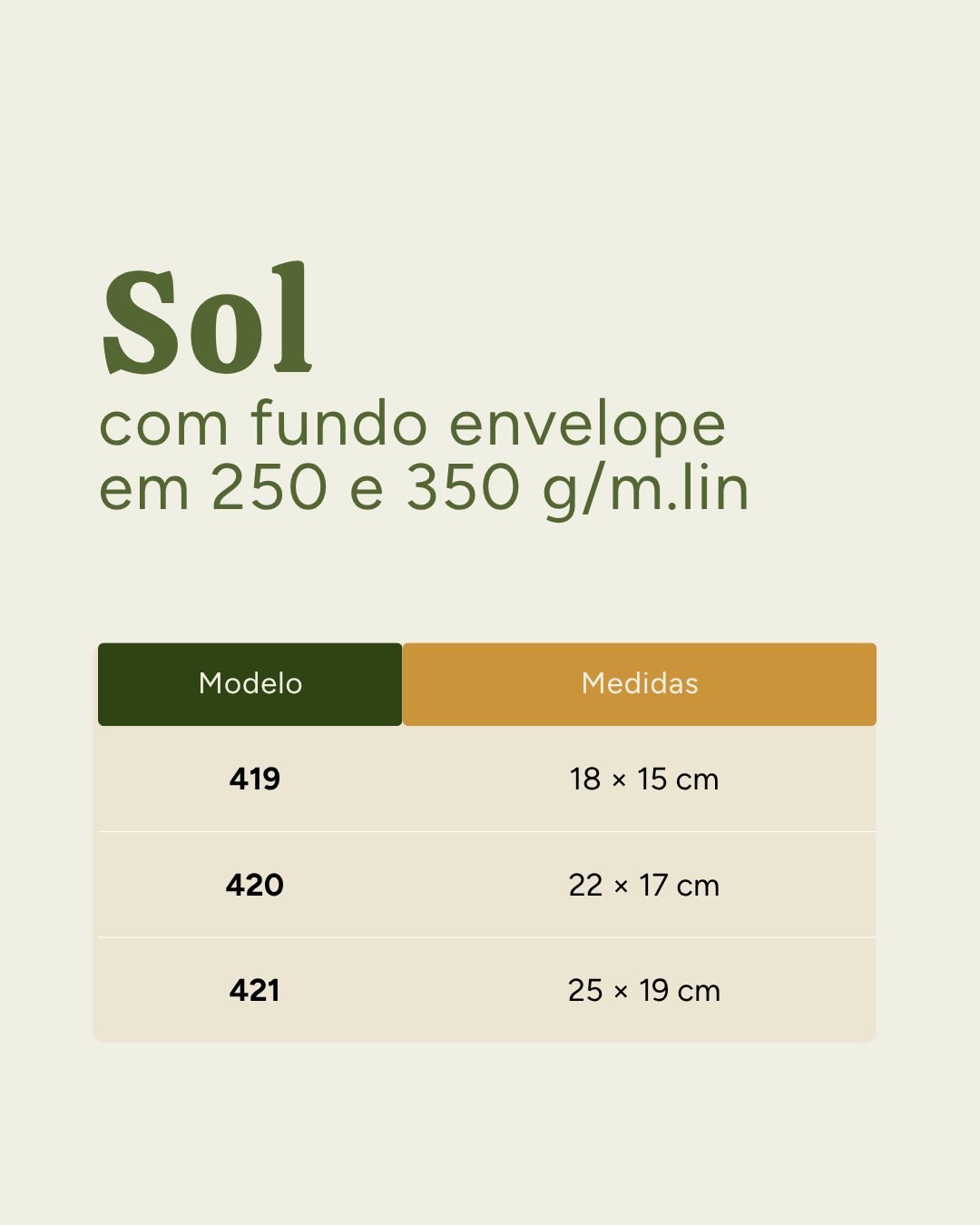 Necessaire Sol personalizada em algod&atilde;o, formato envelope compacto com ampla &aacute;rea frontal para estampa