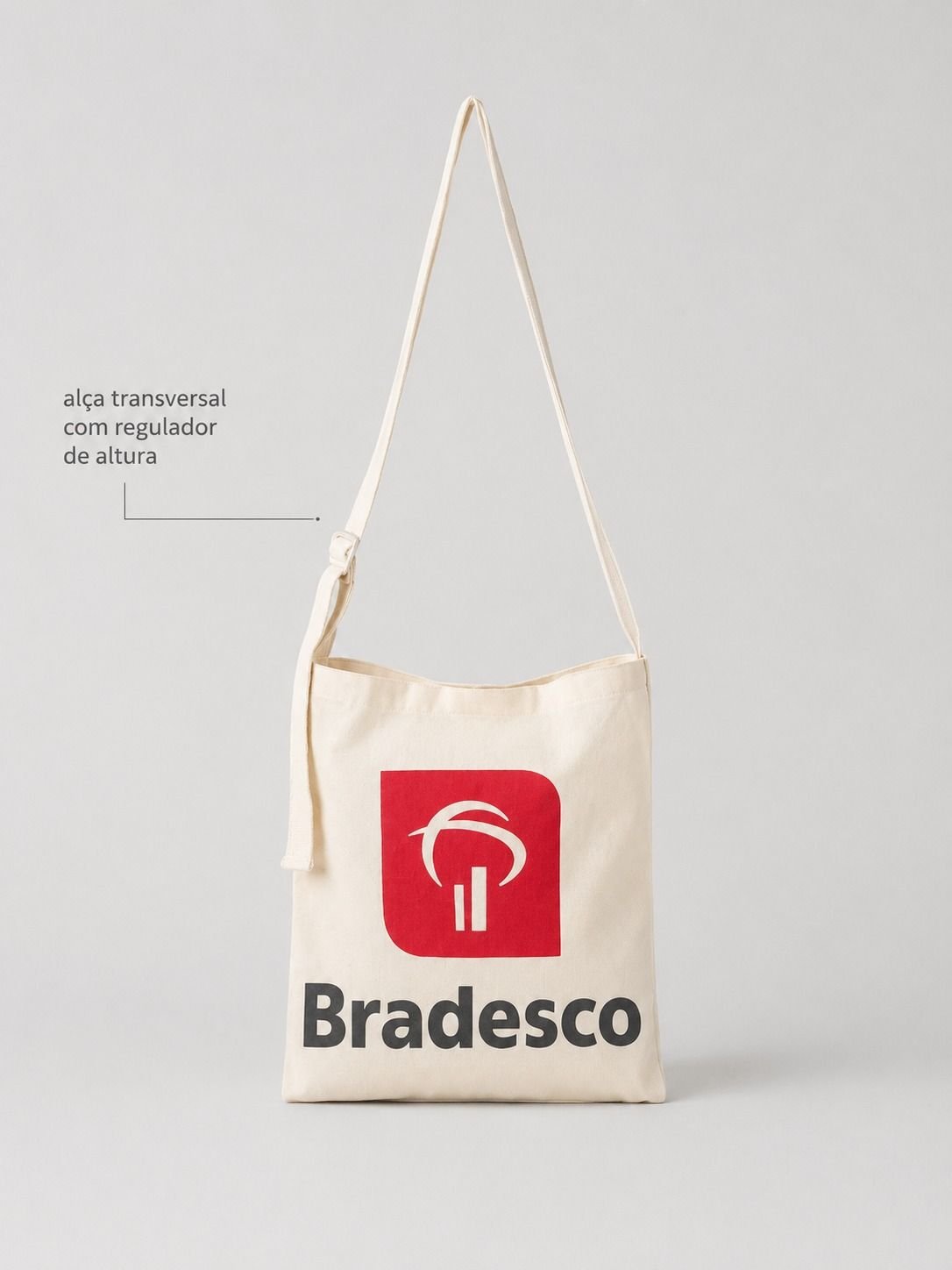 Sacola ecobag de algod&atilde;o personalizada